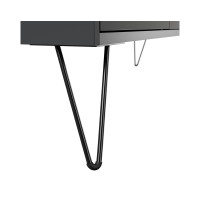 Sideboard FAVIER 120 x 76cm | 4 Schubladen | grafit-grau 7