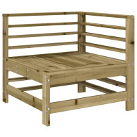 6-tlg. Garten-Lounge-Set Imprägniertes Kiefernholz 3