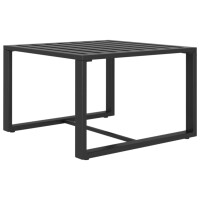 9-tlg. Garten-Lounge-Set mit Kissen Aluminium Anthrazit 7