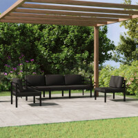 5-tlg. Garten-Lounge-Set mit Kissen Alum gallery