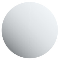 Spiegelschrank Ø 60cm mit rundem Spiegel & LED | 