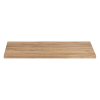 Badezimmer Waschplatz CAPRI 80cm | Aufsatz Becken | schwarz-