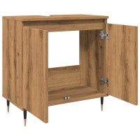 Badschrank Stand-Waschtisch 58cm 2-türig |...