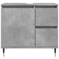 Badschrank Stand-Waschtisch 65cm | beton-grau 5