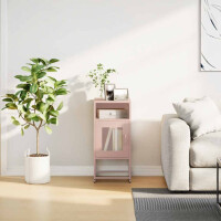 Nachttisch aus Stahlblech 36x39x78cm | rosa 5