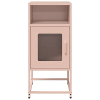 Nachttisch aus Stahlblech 36x39x78cm | rosa 6