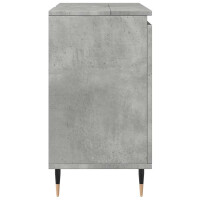 Badschrank Stand-Waschtisch 58cm 2-türig | beton-grau 6