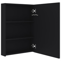 Spiegelschrank fürs Bad 50 x 70cm mit LED | anthrazit 4