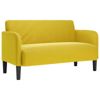 Zweisitzer Armlehnen-Sofa 109cm Samt | g gallery