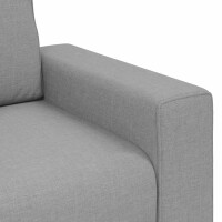 3-Sitzer-Sofa mit breiten Lehnen 180cm Stoff | wolkengrau 7