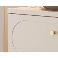 Bad-Set SANDY 80cm Schubfächer | 2-tlg Einbaubecken | b