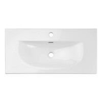 Bad Waschplatz STEINFJORD 80cm Schubfächer | Einbaubeck