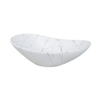 Bad Waschplatz STEINFJORD 80cm Schubfächer | Aufsatzbec