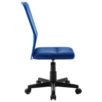 Bürostuhl höhenverstellbar mit Netzgewebe | blau 4