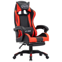 Gaming-Stuhl mit Fußstütze Ku gallery