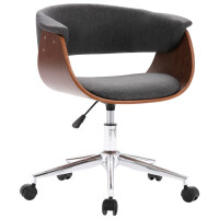 Design Besucherstuhl Bugholz und Stoff | gallery