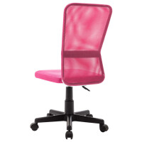 Bürostuhl höhenverstellbar mit Netzgewebe | rosa 3