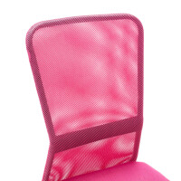 Bürostuhl höhenverstellbar mit Netzgewebe | rosa 5