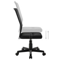 Bürostuhl höhenverstellbar mit Netzgewebe | schwarz