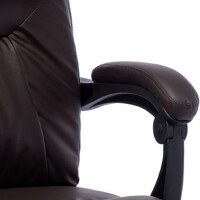 Bürostuhl mit Massagefunktion Kunstleder | braun 7