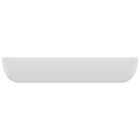 Aufsatz Design-Waschbecken Rechteckig 71x38cm matt | wei&szl