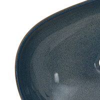 Aufsatz-Waschbecken Art-Line Oval 59x40cm | sand + blau 7
