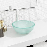 Aufsatz Waschbecken Hartglas 30x12cm | m gallery