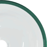 Aufsatz Waschbecken Hartglas 35x12cm | transparent 4
