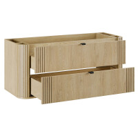 Waschplatz 120cm Schubladen | zum Unterbau | cream oak |...