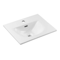 Badmöbel-Set 50cm mit Einbaubecken | 5-teilig kaschmir 