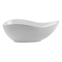 Badmöbel-Set 120cm | 4-tlg. Becken Cloud | schwarz-oak 