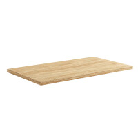 Badmöbel-Set 90cm | 3-tlg Aufsatzbecken | beige-oak | O