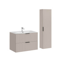 Badmöbel-Set 80cm | 2-tlg Einbaubec gallery