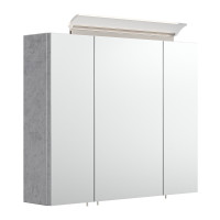 Spiegelschrank CALLEGOS 75cm 3-türig | mit...