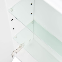 Spiegelschrank CALLEGOS 75cm 3-türig | mit LED-Leiste |