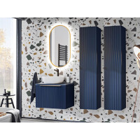 Spiegelschrank Bluskand 2-türig 80cm | indigo blau 4
