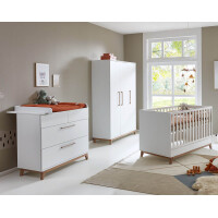 Babyzimmer-Set LINUS 3-teilig | Echtholz gallery