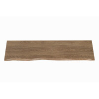 Wandkonsolen-Waschtisch Baumkante 120cm Casella-Oak & Be