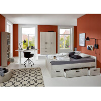 Jugendzimmer Standregal MATTHEO |  58 x 188cm | nordic-wood 