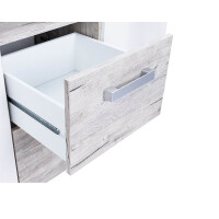 Babyzimmer Wickelkommode BIRTA | abnehmbare Aufsatzseiten | 