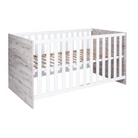 Kinderbett BIRTA | 70 x 140cm inkl. Lattenrost | eiche-sand 