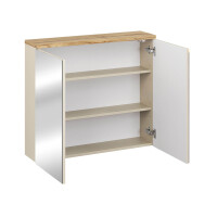 Badmöbel-Set KALLI Kaschmir 80cm 2-tlg. mit Spiegelschr
