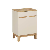 Badmöbel-Set KALLI Kaschmir 60cm 3-tlg. - grünes A