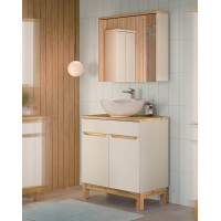 Badmöbel-Set KALLI Kaschmir 80cm 2- gallery