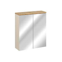 Spiegelschrank KALLI Kaschmir 60cm 2-t&u gallery