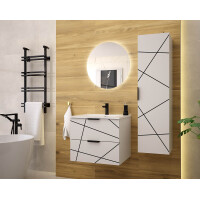 Badset 3-tlg. Waschtisch 60cm STRIATA |  gallery