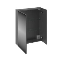 Waschtisch Set 60cm 2tlg. AshLine | Graphit mit Aufsatzbecke