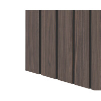 Badset 4-tlg. Waschtisch 120cm MOIRAE | Nussbaum mit Einbaub