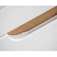 Waschtischunterschrank ARUBA 70cm | eiche-schwarz 3