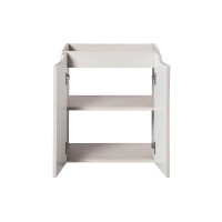 Waschtischunterschrank ILUNA 50cm mit Türen | Kaschmir 